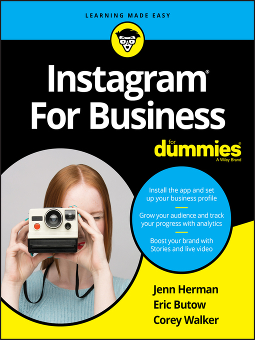 Title details for Instagram For Business For Dummies by Jenn Herman - Wait list